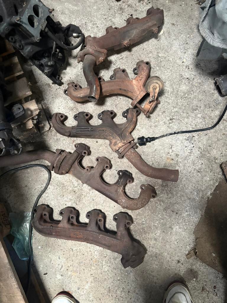Ford v8 uitlaat spruitstukken, Gebruikt, Ford, Ophalen of Verzenden, Ford