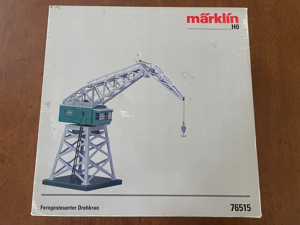 ** Märklin 76515 ** KRAAN + GRIJPER + MAGNEET ** DIGITAAL **, Wisselstroom, Brug, Tunnel of Gebouw, Ophalen of Verzenden, Zo goed als nieuw