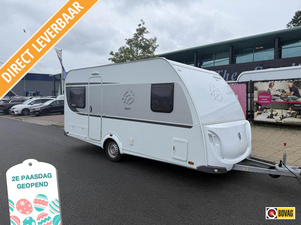 Knaus Sport, Nieuwstaat, Fransbed, Rondzit, Zondag open!!, Ringverwarming, Rondzit, Bedrijf, Overige typen