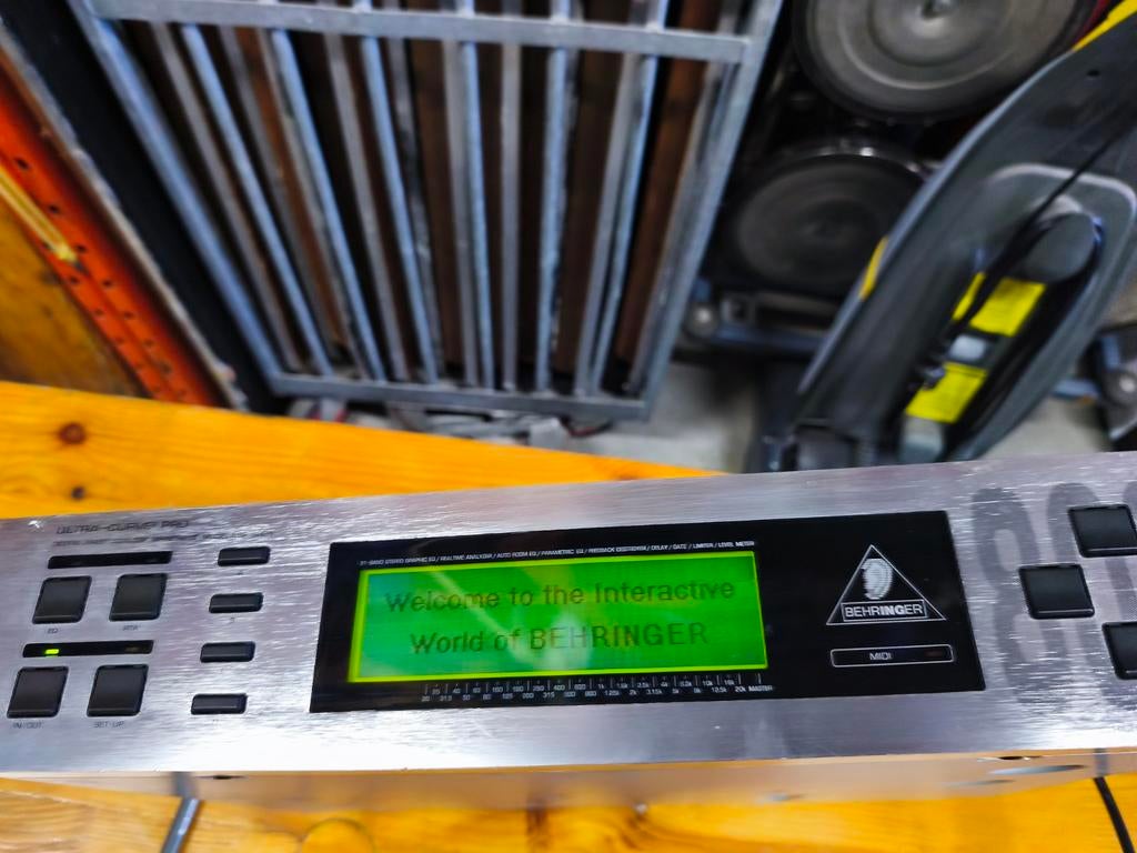 Behringer Ultra-Curve Pro DSP8024 Equalizer, Ophalen of Verzenden