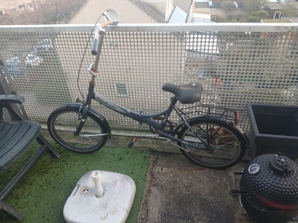 Vouwfiets van stokvis, Ophalen, Gebruikt