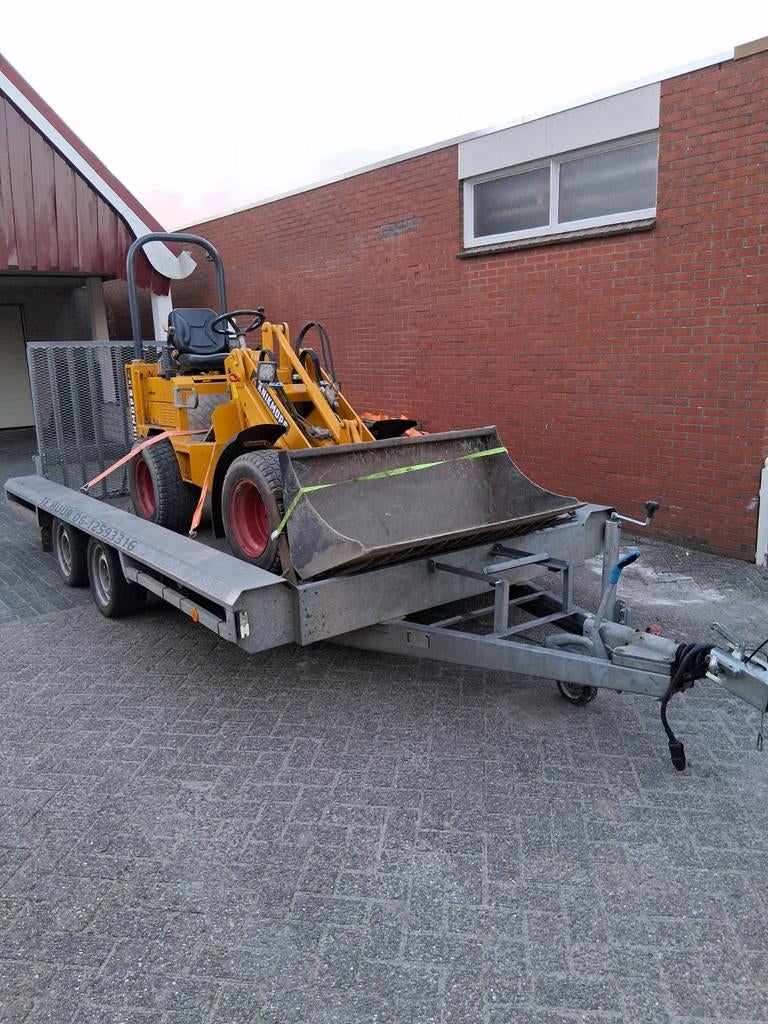 Minikraan of knikmops huren, Ophalen of Verzenden