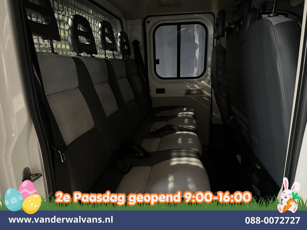 Peugeot Boxer 2.0 BlueHDI 130pk Pick up Dubbel Cabine Open l, Voorwielaandrijving, Stof, Gebruikt, 4 cilinders