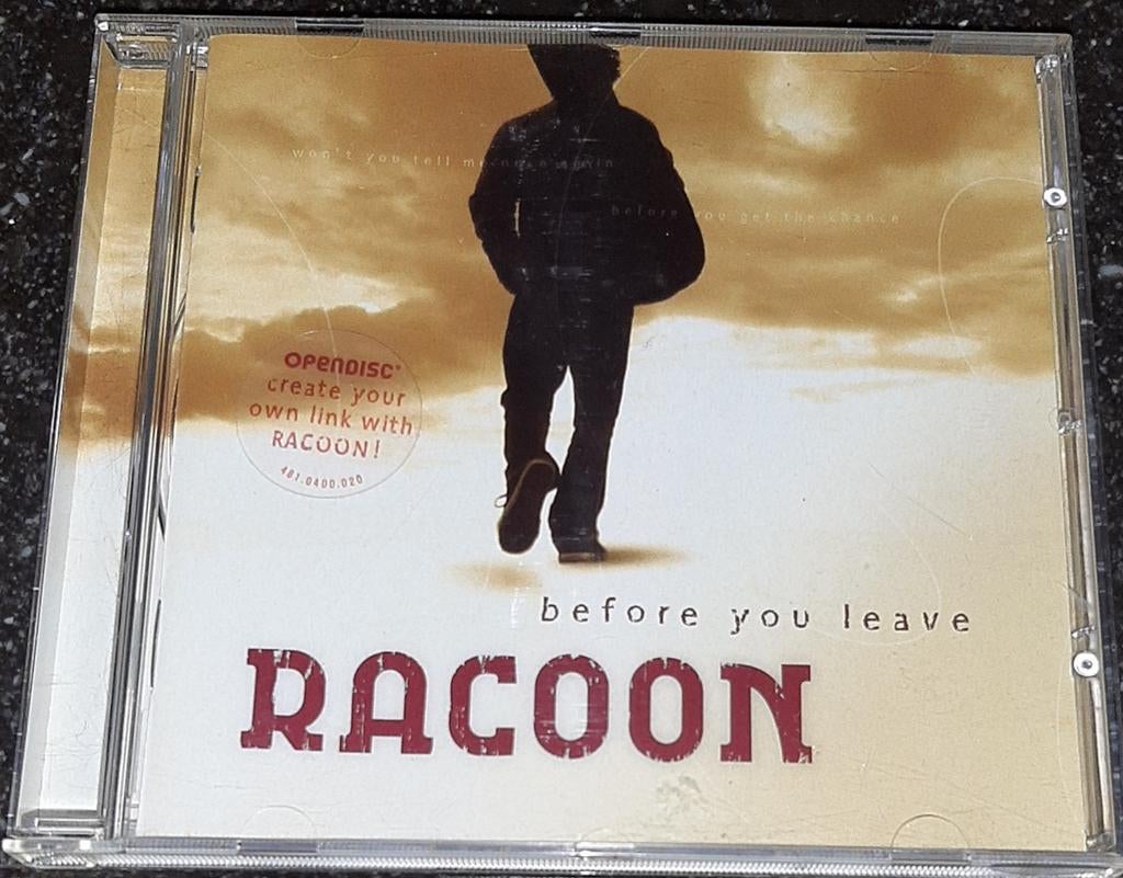 Racoon before you leave, Ophalen of Verzenden, 2000 tot heden, Zo goed als nieuw