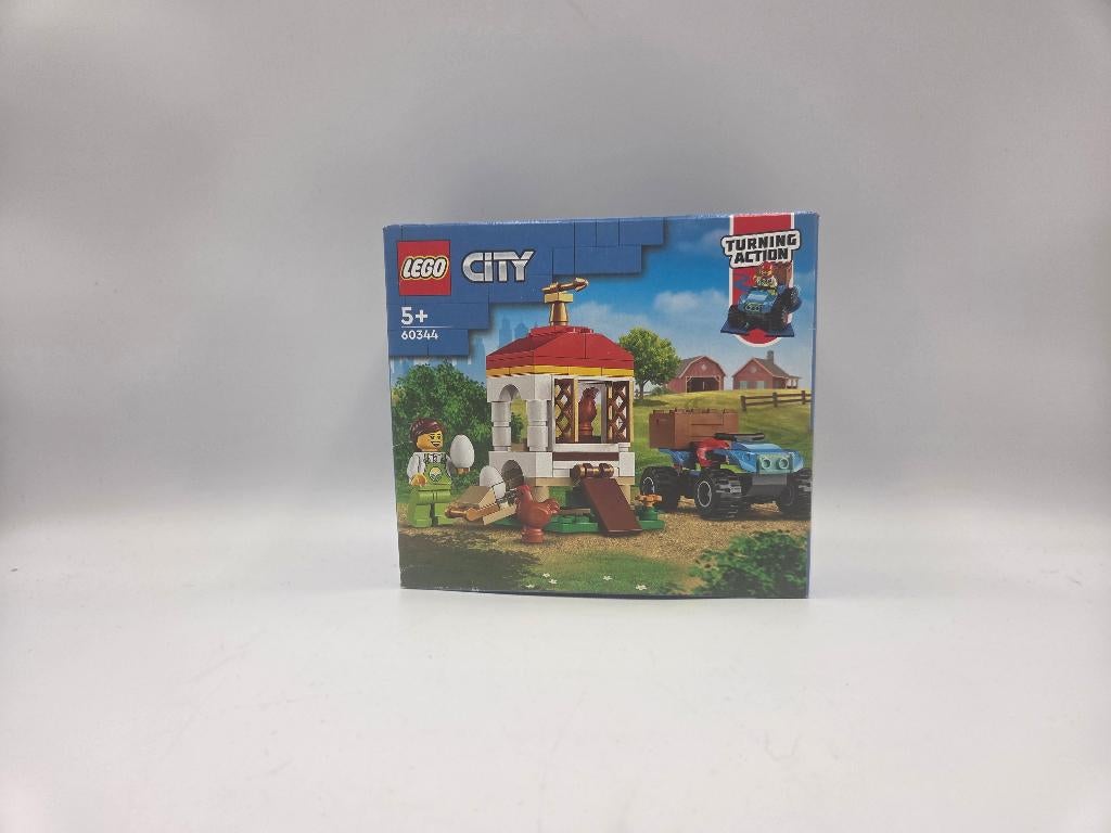 Lego City 60344 Chicken Henhouse, Ophalen of Verzenden, Zo goed als nieuw, Complete set, Lego