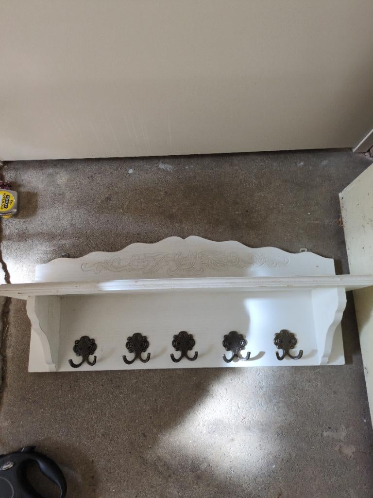 Landelijke kapstok, Huis en Inrichting, Woonaccessoires | Kapstokken, Gebruikt, Minder dan 100 cm, Hout, Ophalen