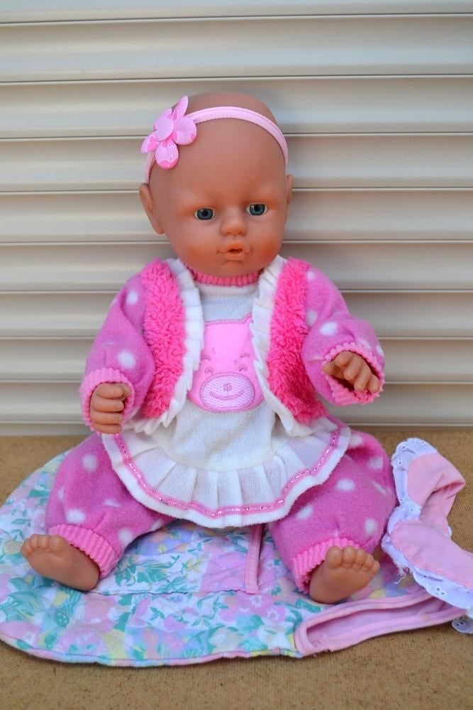 Mooi Simba baby popje NR 8759, Ophalen of Verzenden, Zo goed als nieuw, Babypop