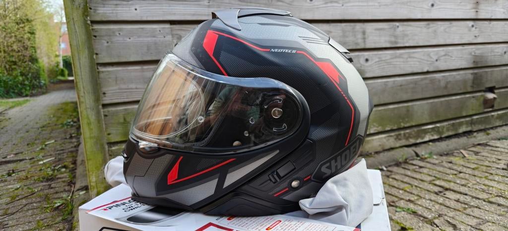 Shoei Neotec 2, Motoren, Kleding | Motorhelmen, M, Systeemhelm, Dames, Ophalen of Verzenden