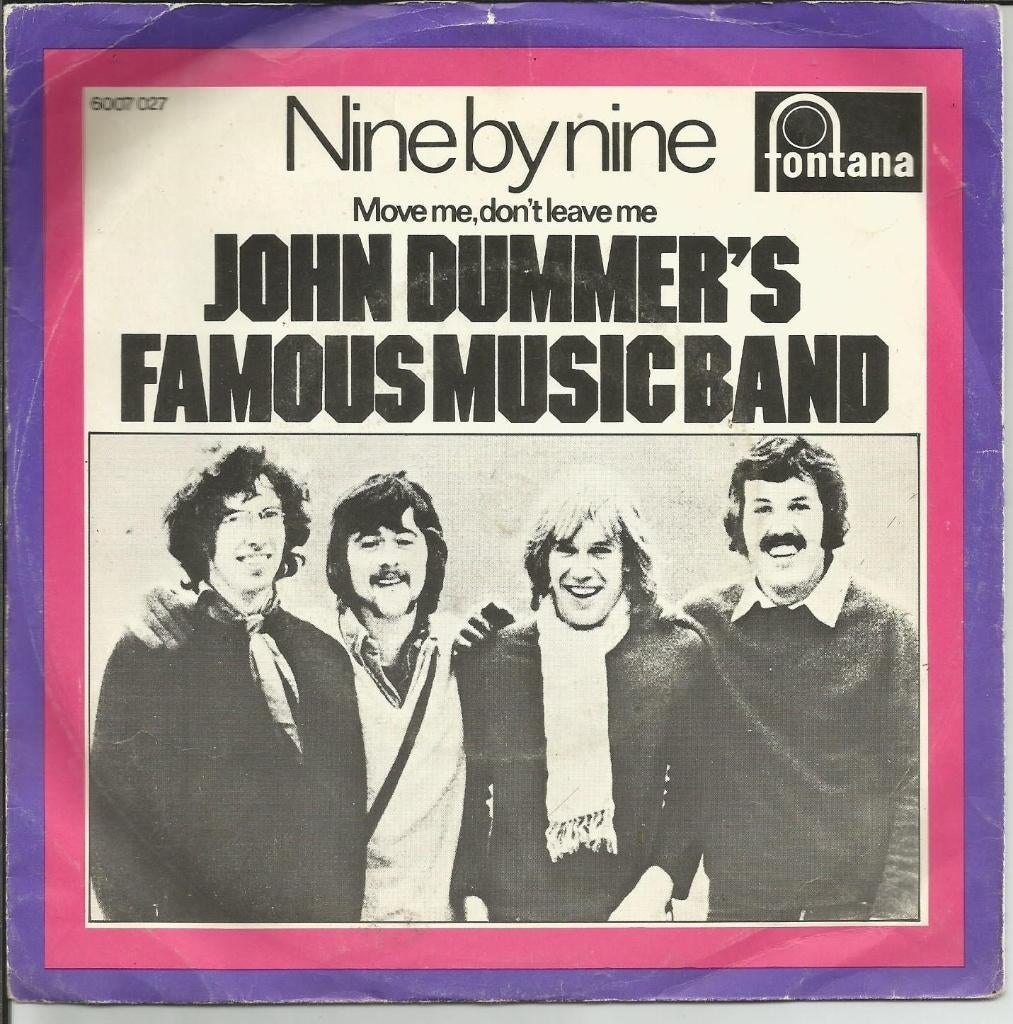 John Dummer's Famous Music Band - Nine By Nine, Cd's en Dvd's, Ophalen of Verzenden, Gebruikt, 7 inch, Pop