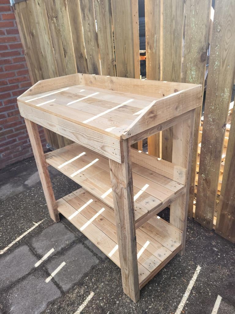 Robuuste oppottafel of werkbank 100cm, Ophalen, Nieuw