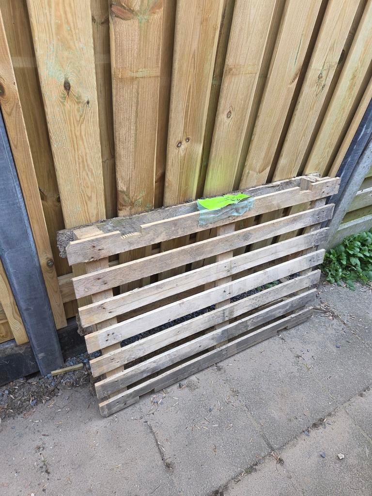 2 gratis pallets op te halen in nijmegen, Ophalen, Hout, Minder dan 3 meter, 1 tot 2 meter