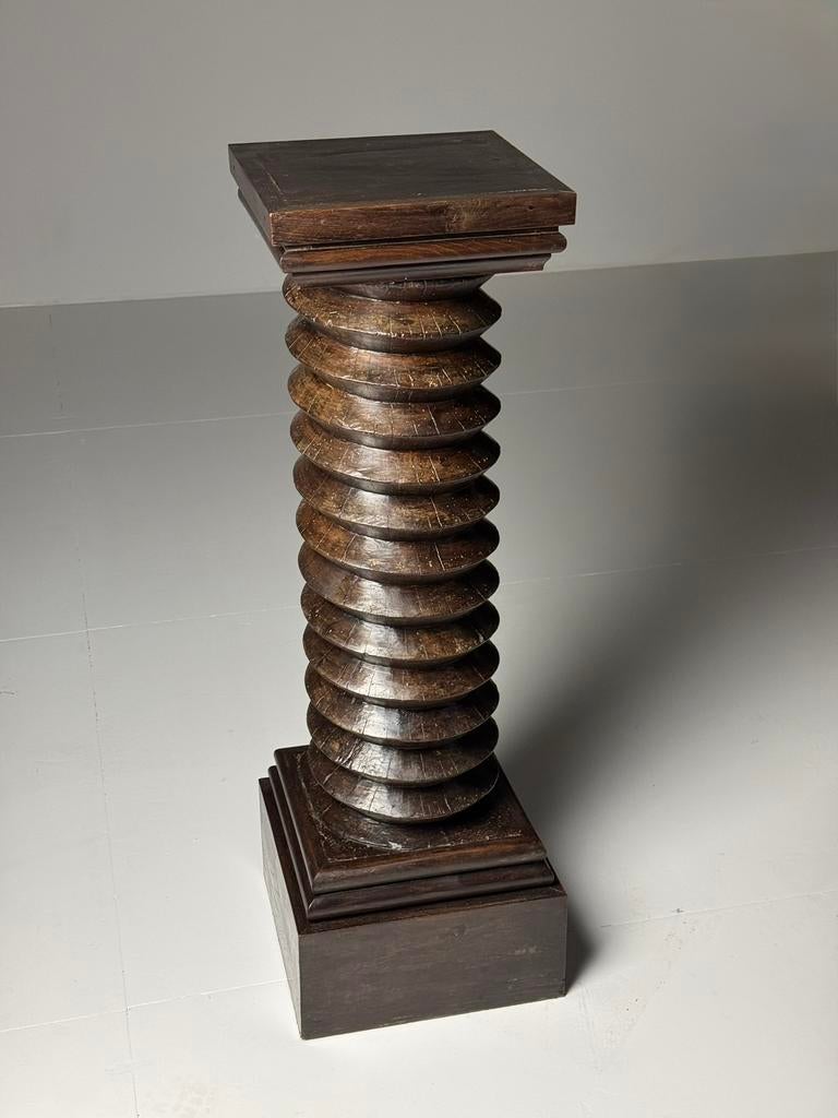 Franse zuil pers ca. 1900 antiek, Huis en Inrichting, Woonaccessoires | Zuilen en Pilaren, Zo goed als nieuw, Ophalen