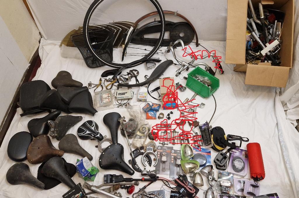 Fietsonderdelen nieuw en gebruikt, Ophalen, Nieuw, Algemeen, Zadel