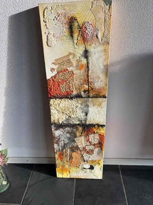 Schilderij Dario Bosa, Ophalen