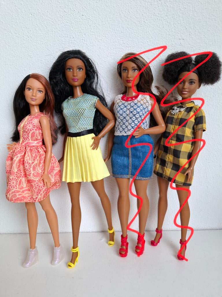Barbie Fashionistas, Ophalen of Verzenden, Zo goed als nieuw, Fashion Doll