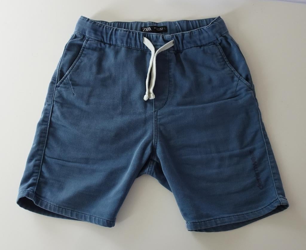 Zara Korte Broek / Bermuda voor Heren maat S, Kleding | Heren, Broeken en Pantalons, Zo goed als nieuw, Blauw, Ophalen