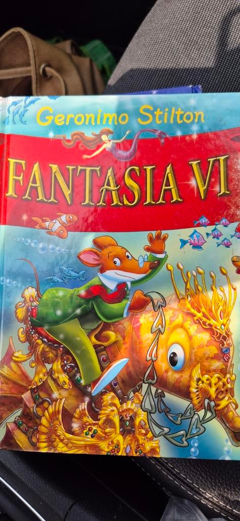 Geronimo Stilton - Fantasia V hardcover, Fictie algemeen, Geronimo Stilton, Ophalen of Verzenden, Zo goed als nieuw