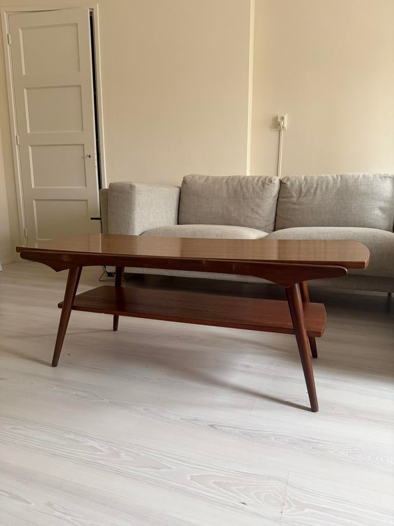 Vintage pastoe salontafel, Eenpersoons, 75 tot 100 cm, Ophalen of Verzenden, Zo goed als nieuw