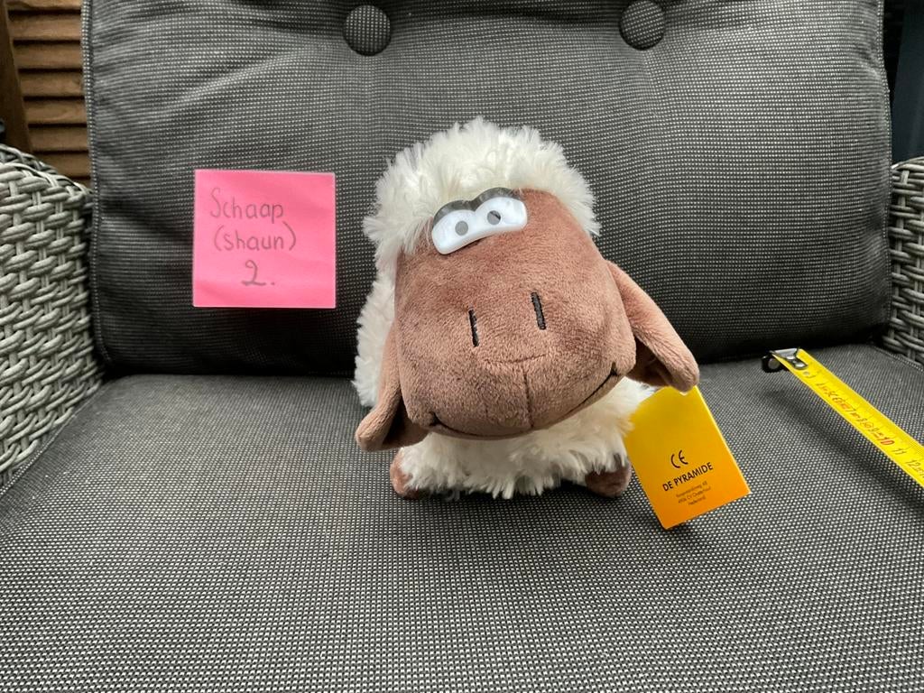 Nieuwe schaap knuffel of Shaun the sheep knuffel 20 cm, Ophalen, Nieuw, Overige typen