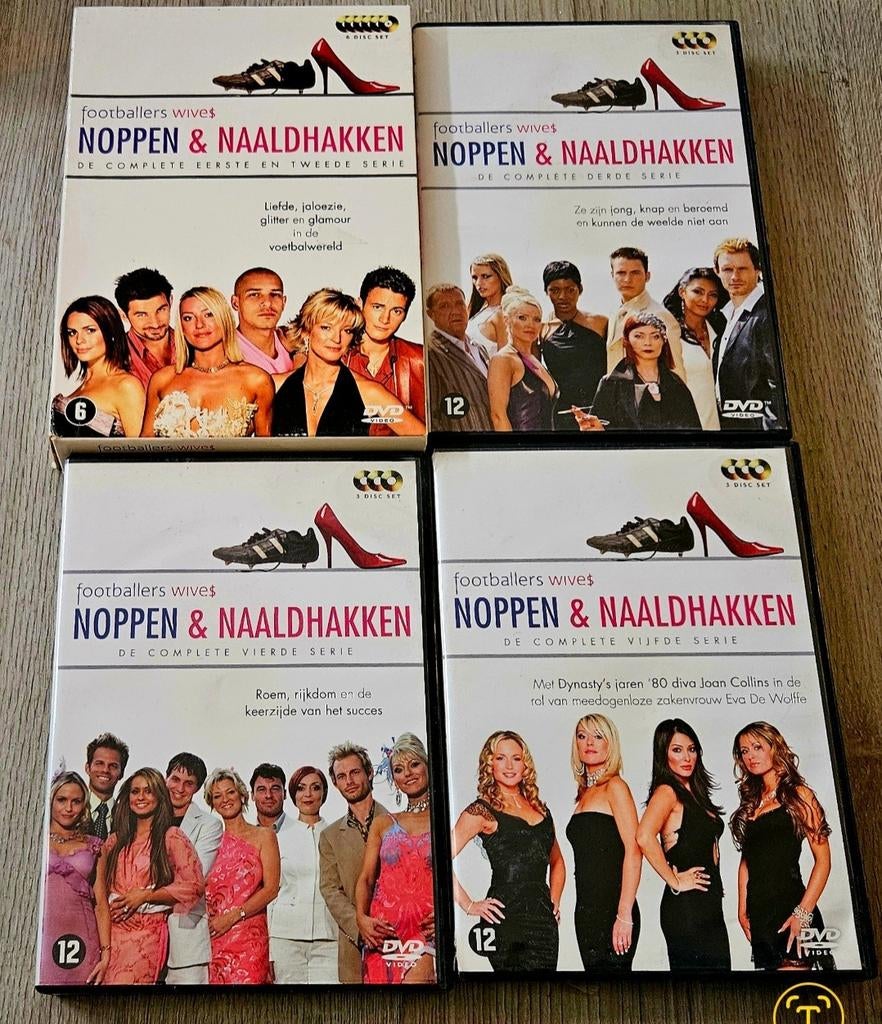 Noppen En Naaldhakken  - Complete 5 Series - 13 DVDs, Boxset, Drama, Ophalen of Verzenden, Zo goed als nieuw