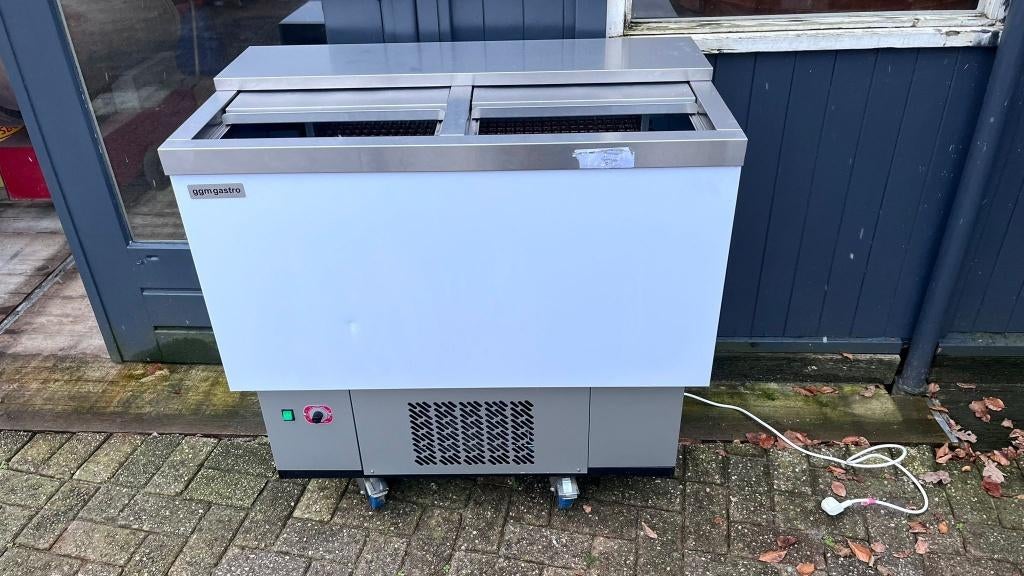 GGM Gastro koelwerkbank met schuifdeksels, 200 liter of meer, 60 cm of meer, Ophalen, 85 tot 120 cm