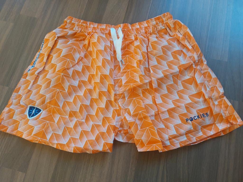 Bavaria Korte Broek Maat L Heren, Kleding | Heren, Broeken en Pantalons, Nieuw, Maat 56/58 (XL), Oranje, Ophalen of Verzenden