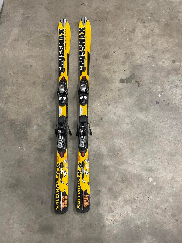 Dames ski's Salomon 150cm, Sport en Fitness, Skiën en Langlaufen, Ophalen, 140 tot 160 cm, Gebruikt, Salomon
