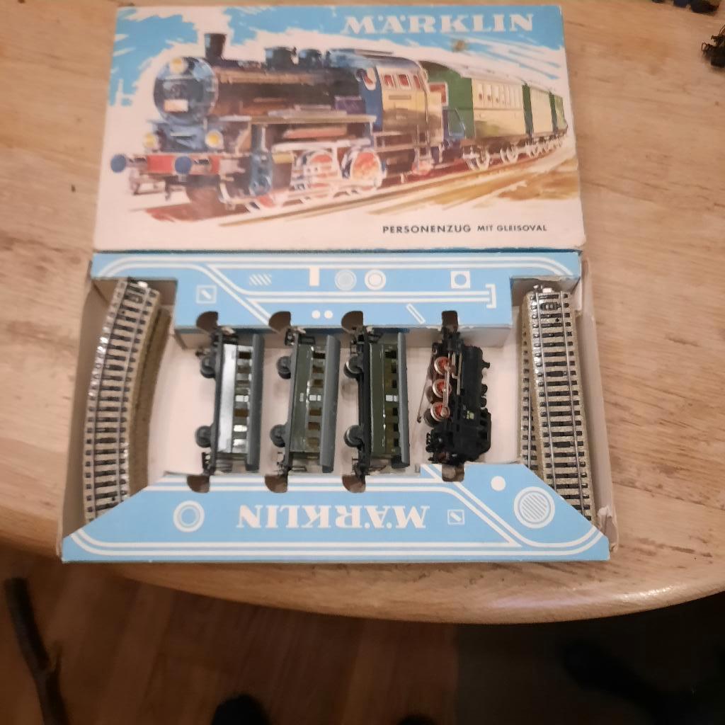 Marklin startset 3100, Ophalen of Verzenden, Wisselstroom, Wagon, Märklin