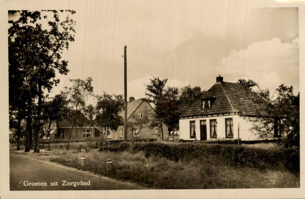 Groeten uit Zorgvlied, Ophalen of Verzenden, Voor 1920, Ongelopen, Drenthe