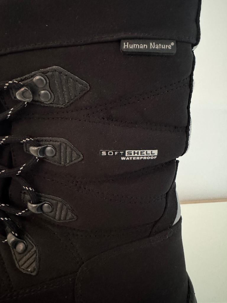 Human Nature sneeuw laarzen 39, Ophalen, Zwart, Snowboots, Zo goed als nieuw