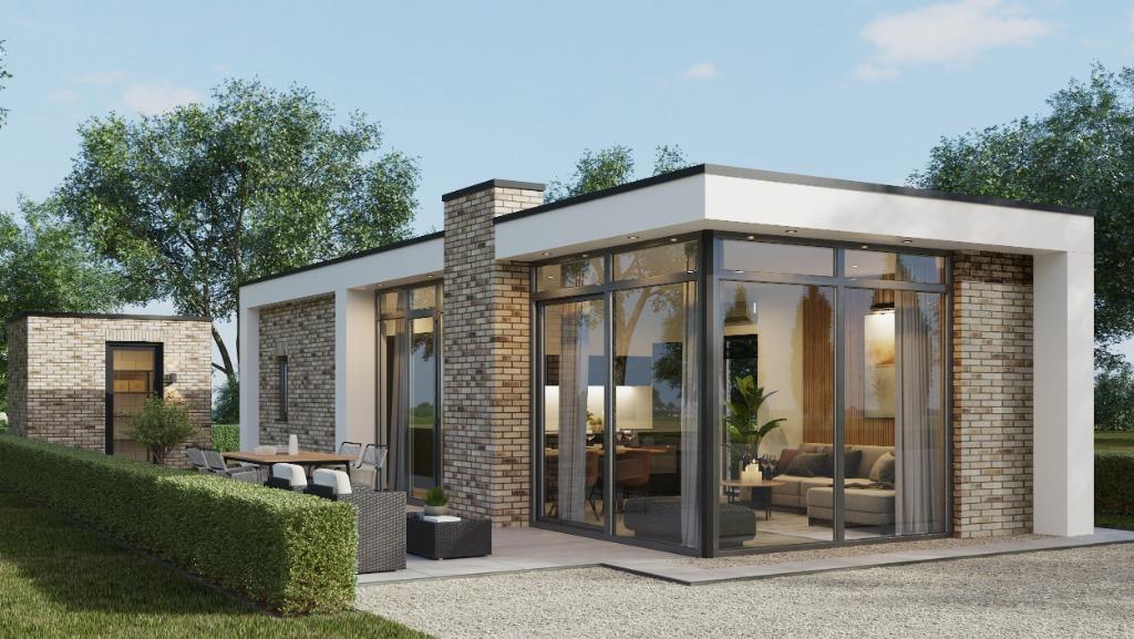 Chalets te koop op unieke toplocatie nabij Noordzeestranden, Vakantie, Vakantiehuizen | Nederland, Wasmachine, 2 slaapkamers, Recreatiepark