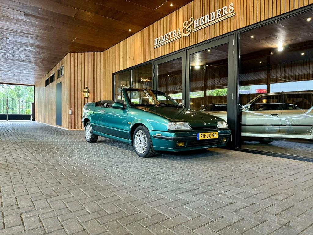 Renault 19 1.8 TXE groen Cabrio, Auto's, Renault, Voorwielaandrijving, 4 cilinders, Cabriolet, 4 stoelen