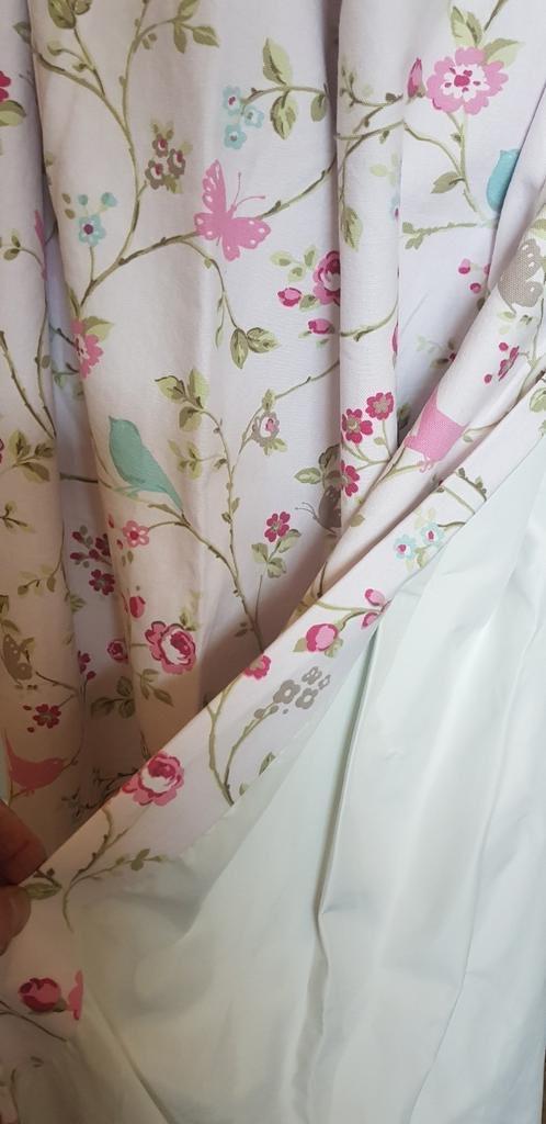 gordijnen Guild 132 160 gevoerd schitterend luxe stoffen, 100 tot 150 cm, Verzenden, Wit, Nieuw