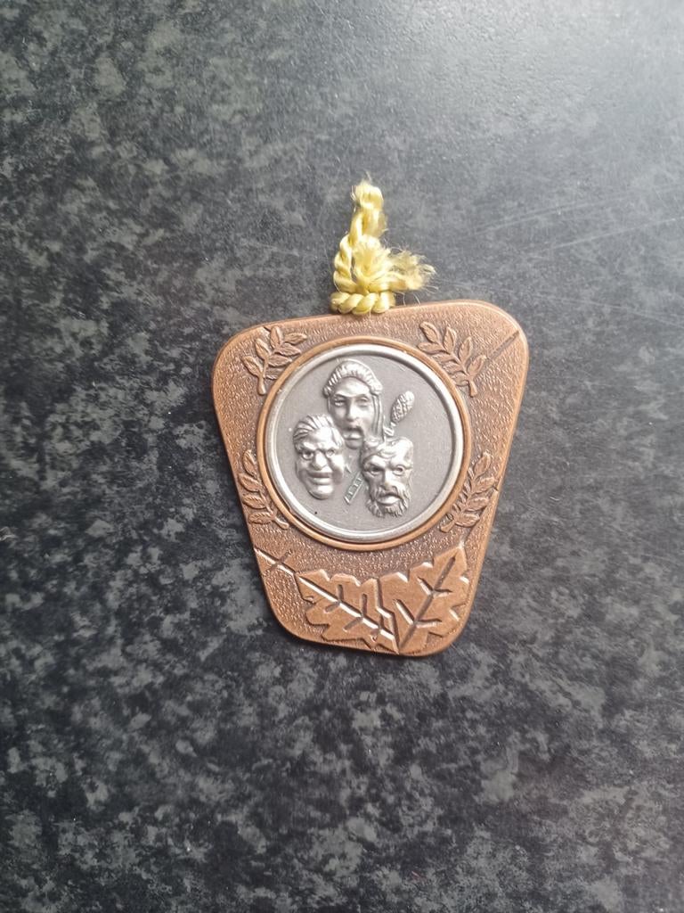 Carnaval medaille Bonte avond 1997, Ophalen, Overige materialen, Nederland