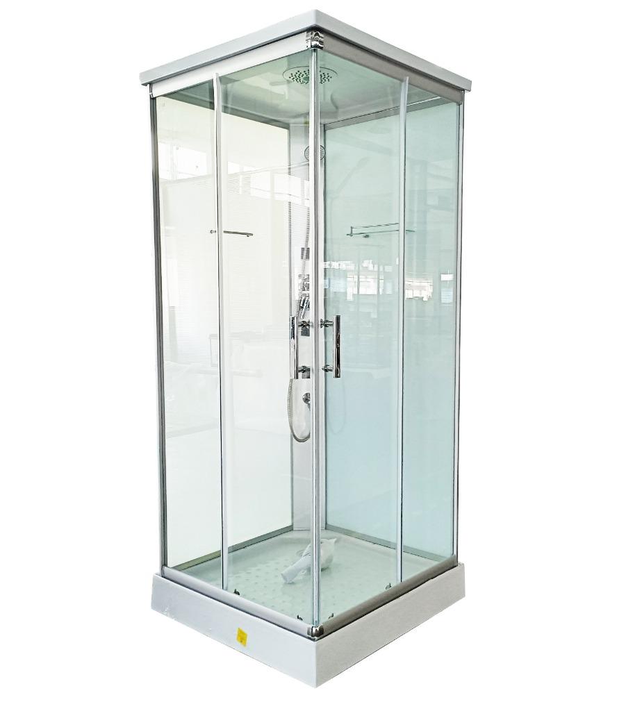 Complete Gesloten Douchecabine 90x90 Wit Vierkant Kitvrij, Info@dealplein.nl, Nieuw, Douche, Veenderveld 32, 2371TV Roelofarendsveen