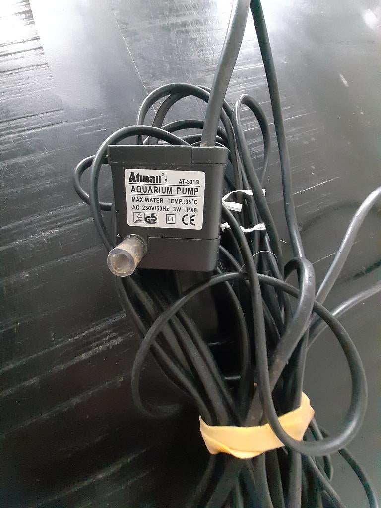 Aquarium  pompje, Ophalen, Gebruikt, Leeg aquarium