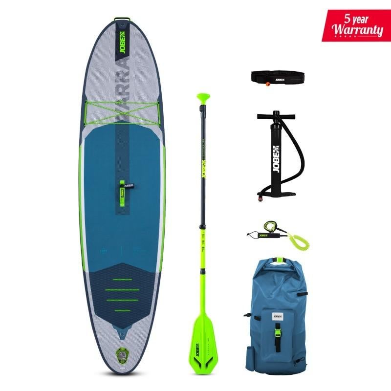 Jobe Yarra SUP (5 jr garantie) Steel blue 10.6 set kompleet, Watersport en Boten, Accessoires en Onderhoud, Nieuw, Verzenden