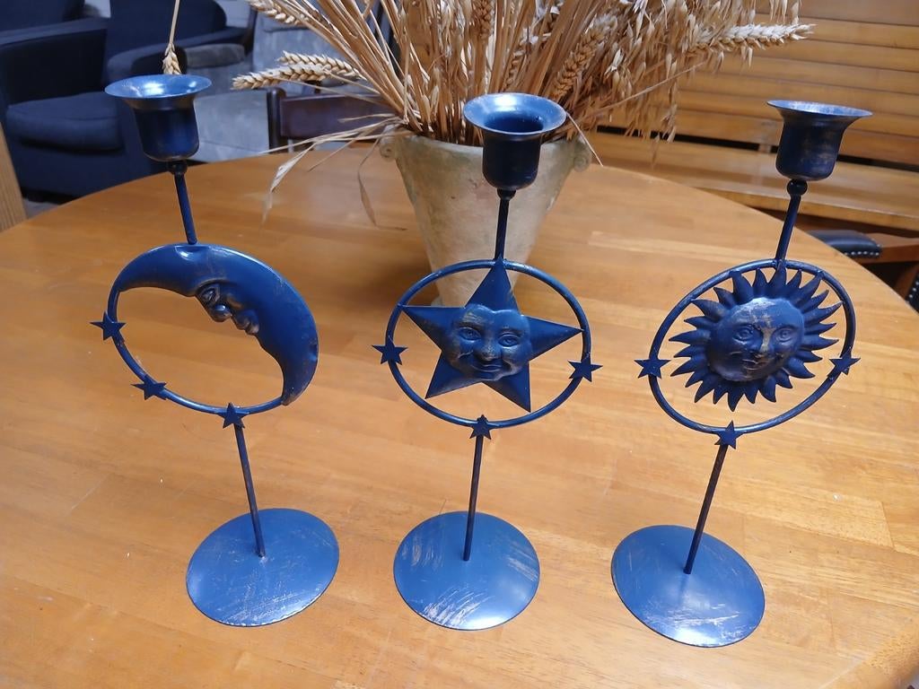 Partij kaarsenhouders, Ophalen of Verzenden, Nieuw, Overige materialen, Minder dan 25 cm