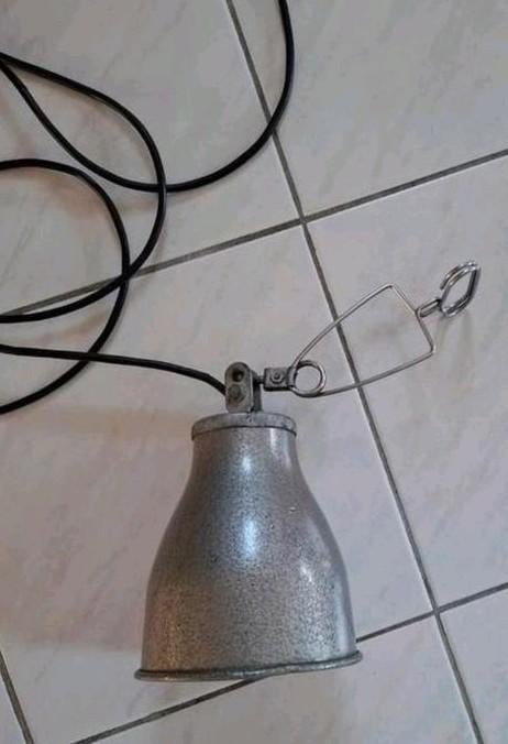 Industriële lamp 1950, Antiek en Kunst, Ophalen of Verzenden