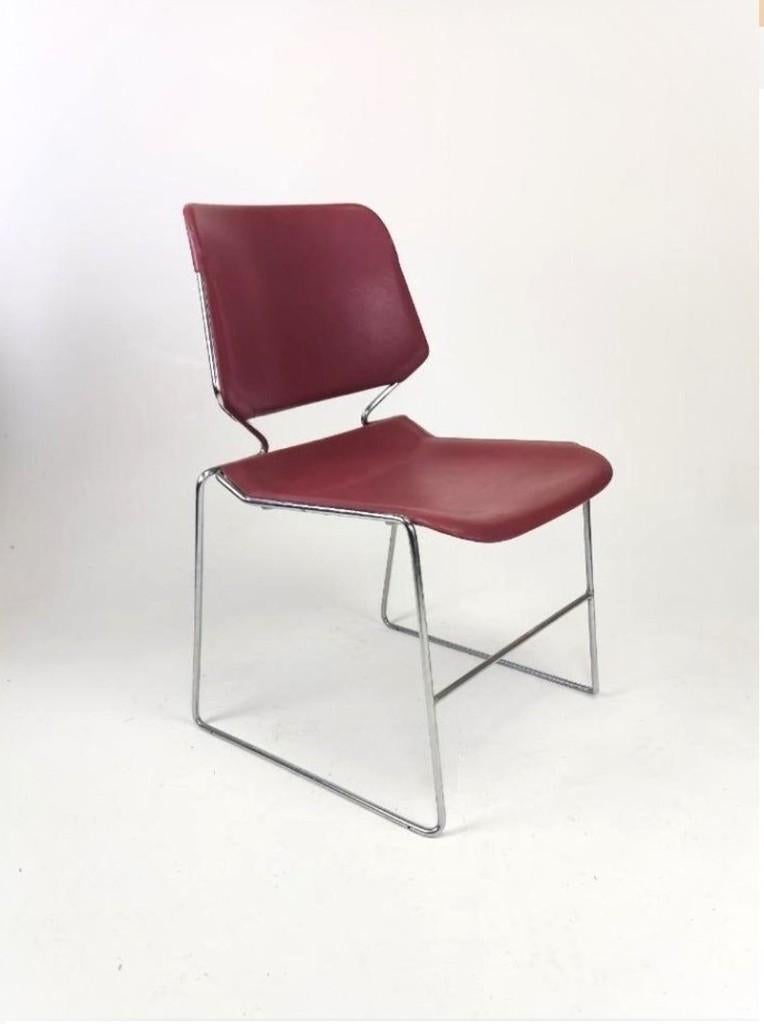 Matrix Stack stoel industrieel, vintage, retro, Ophalen, Gebruikt, Gispen, Overige materialen