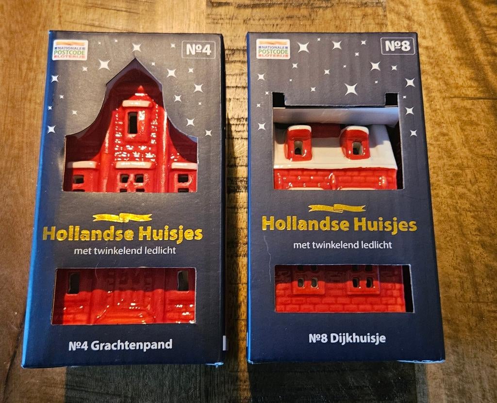 2 postcodeloterij huisjes, Ophalen of Verzenden, Nieuw