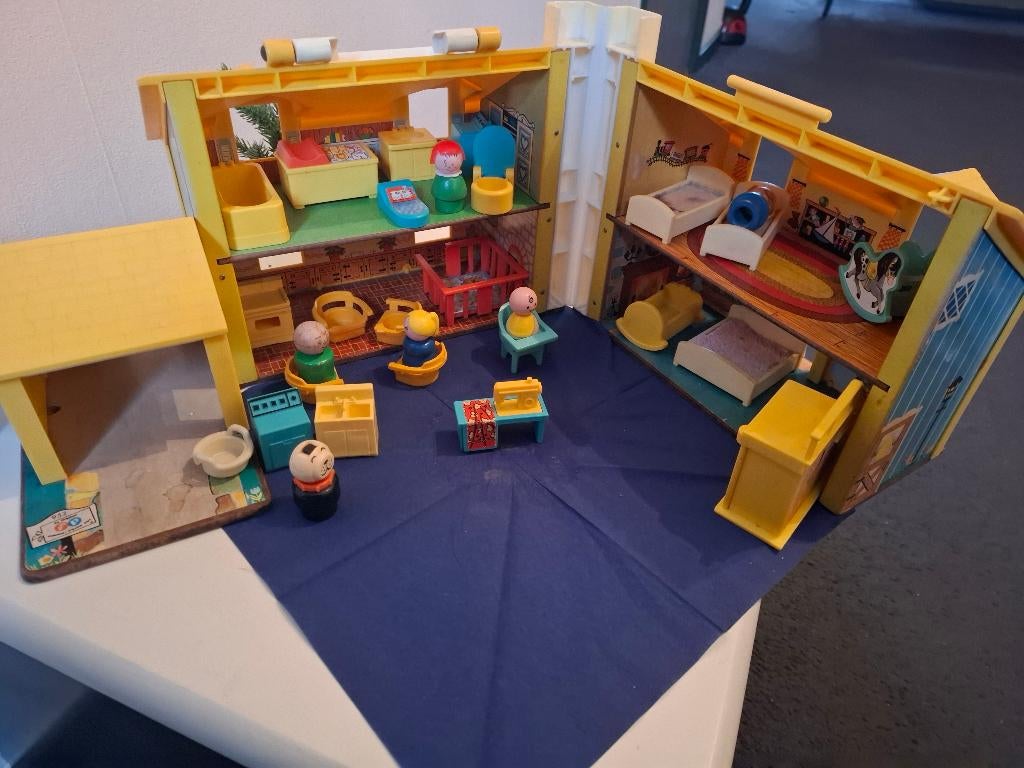 huis, Ophalen, Gebruikt, Speelset