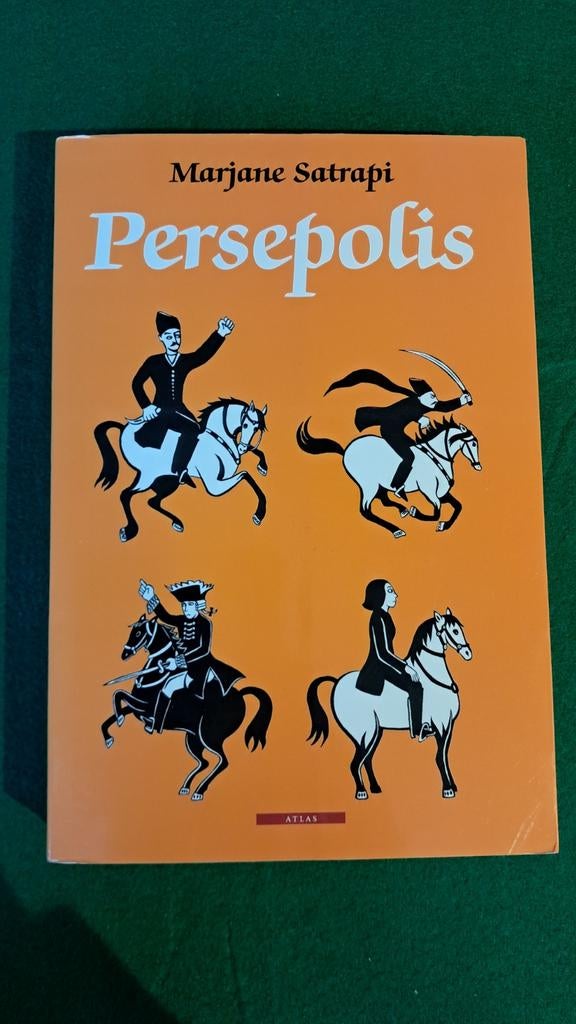 Marjane Satrapi - Persepolis compleet, Boeken, Eén stripboek, Ophalen of Verzenden, Zo goed als nieuw, Marjane Satrapi