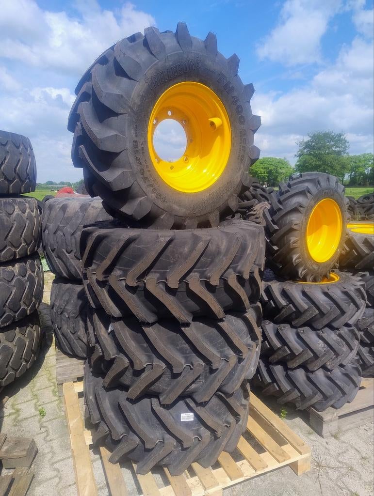trelleborg 400/70r18 op 8 gaats velg nieuw, Ophalen
