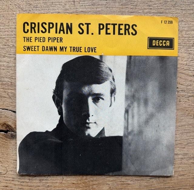 Crispian St Peters - The Pied Piper, Cd's en Dvd's, Vinyl Singles, Zo goed als nieuw, Single, Pop, 7 inch, Ophalen of Verzenden