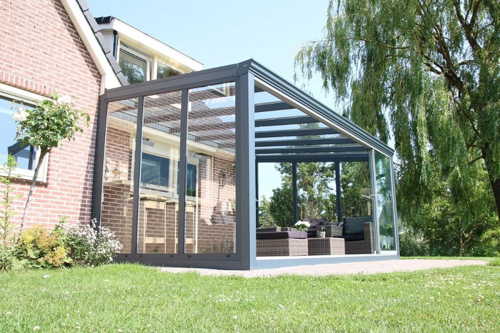 Glastuinkamers met glazen schuifwanden extra laag geprijsd, Ophalen of Verzenden, Nieuw, Veranda