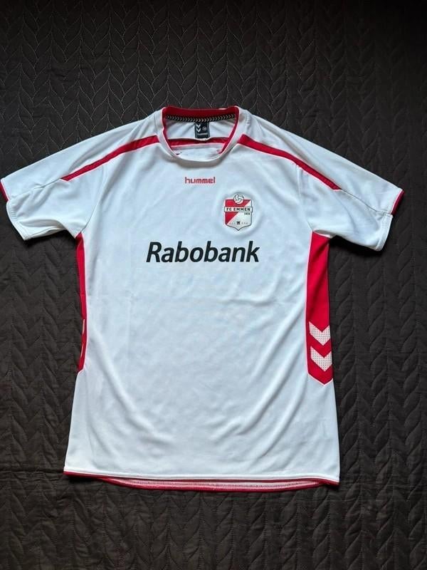 Hummel voetbalshirt FC Emmen maat M unisex, Maat M, Verzenden, Gebruikt, Shirt