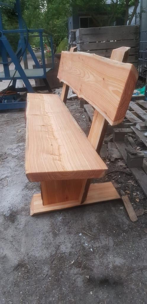 Bankjes, stoelen en picknicktafels, Ophalen, Nieuw, Rechthoekig, Hout