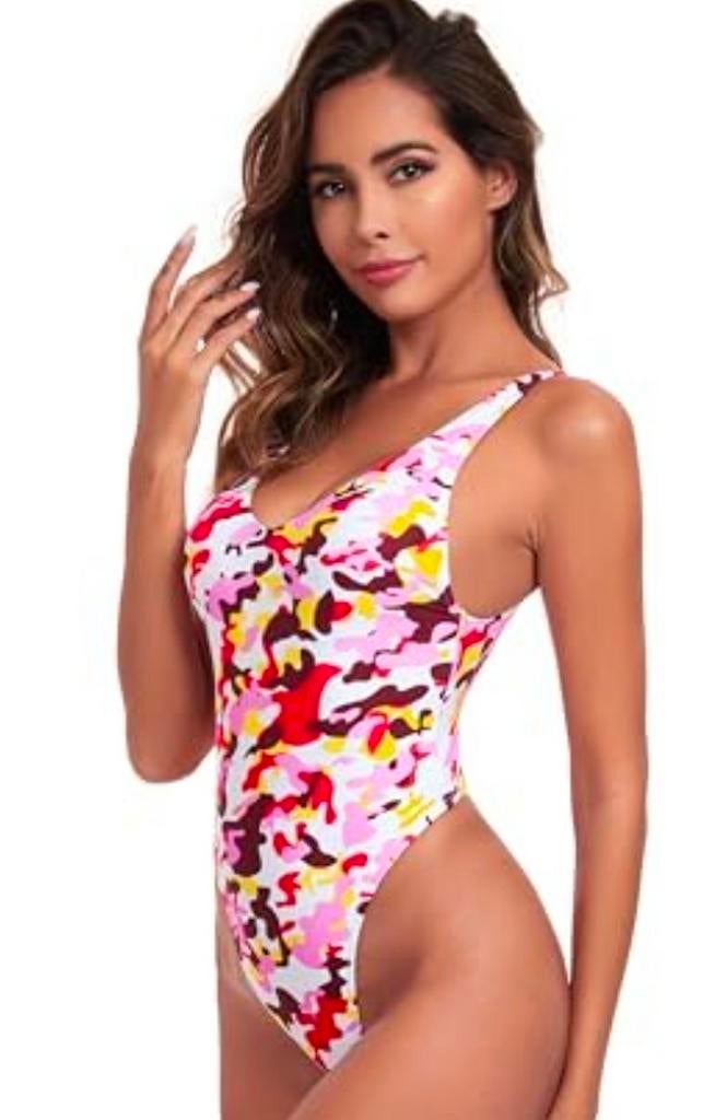 Relleciga string badpak maat M, Kleding | Dames, Badmode en Zwemkleding, Ophalen of Verzenden, Zwart, Badpak