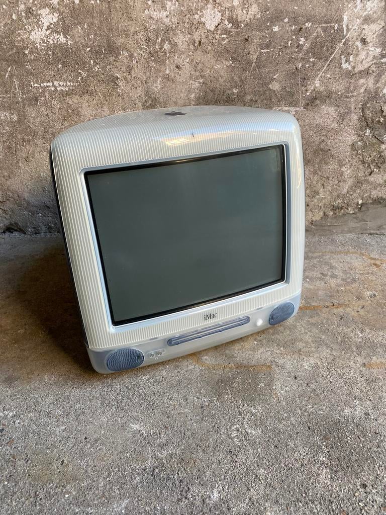 Apple i-mac G3 desktop computer met toetsenbord, Computers en Software, Vintage Computers, Apple, USA, Ophalen of Verzenden, Onbekend